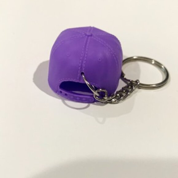 Skechers Purple Baseball Hat Keychain - 4inch Replica Keychain - Picture 5 of 8